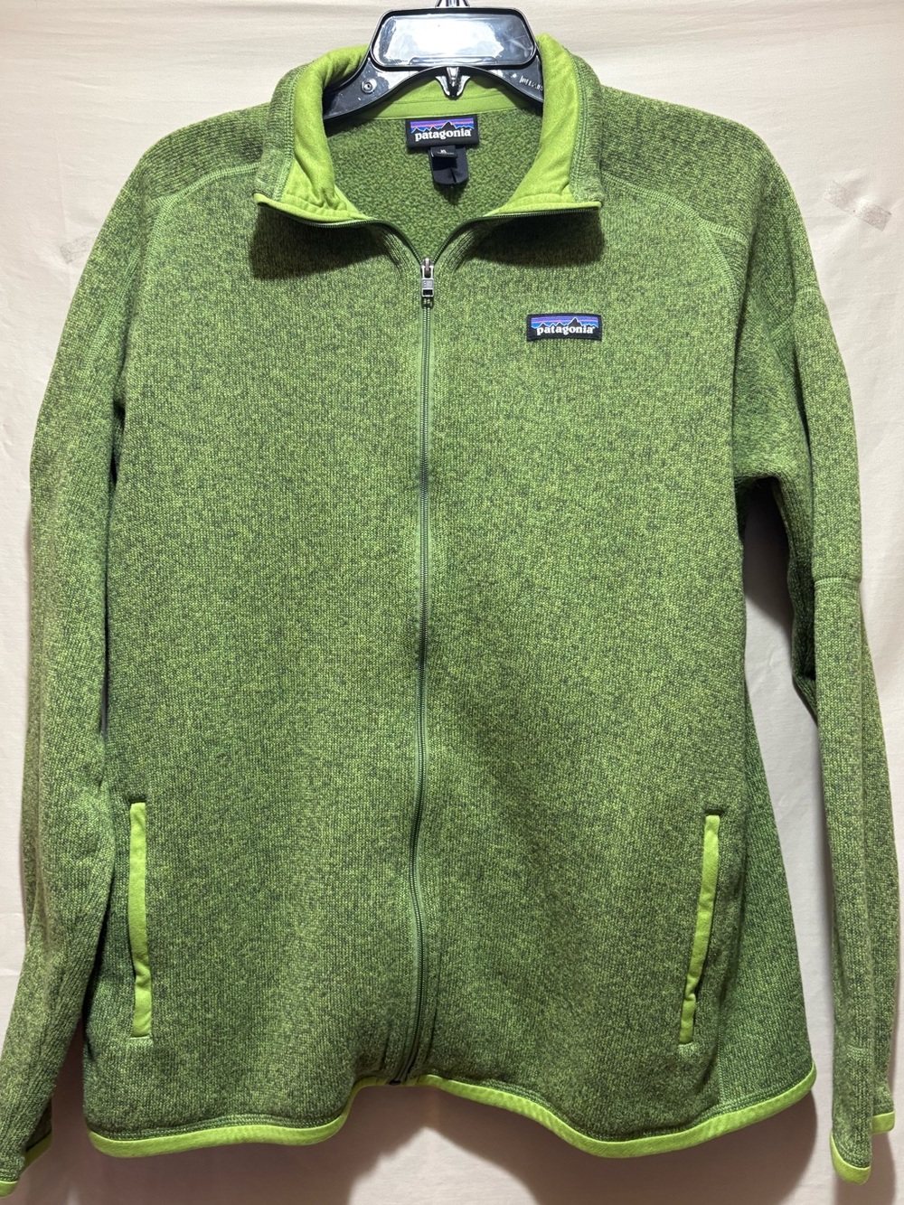 Patagonia Women's Better Sweater Green Fleece Jacket XL - Picture 3 of 10